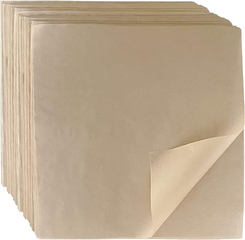 CAMKYDE Hojas de papel Deli de 12 x 12 pulgadas, 300 unidades, papel de regalo para sándwich a prueba de grasa