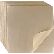 CAMKYDE Deli Paper Sheets 12" X 12" 500PK, Grease Proof Sandwich Wrapping Paper