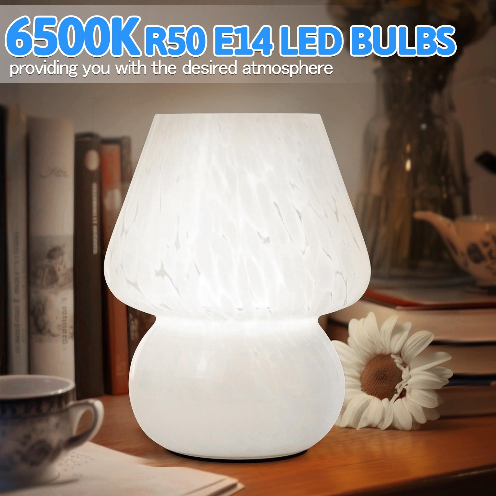 Blakapoo R50 E14 Reflector Bulb, SES Small Edison Screw 5W E14 LED Spotlight Bulb 40W Equivalent, 500LM, Cold White 6000K - Image 4