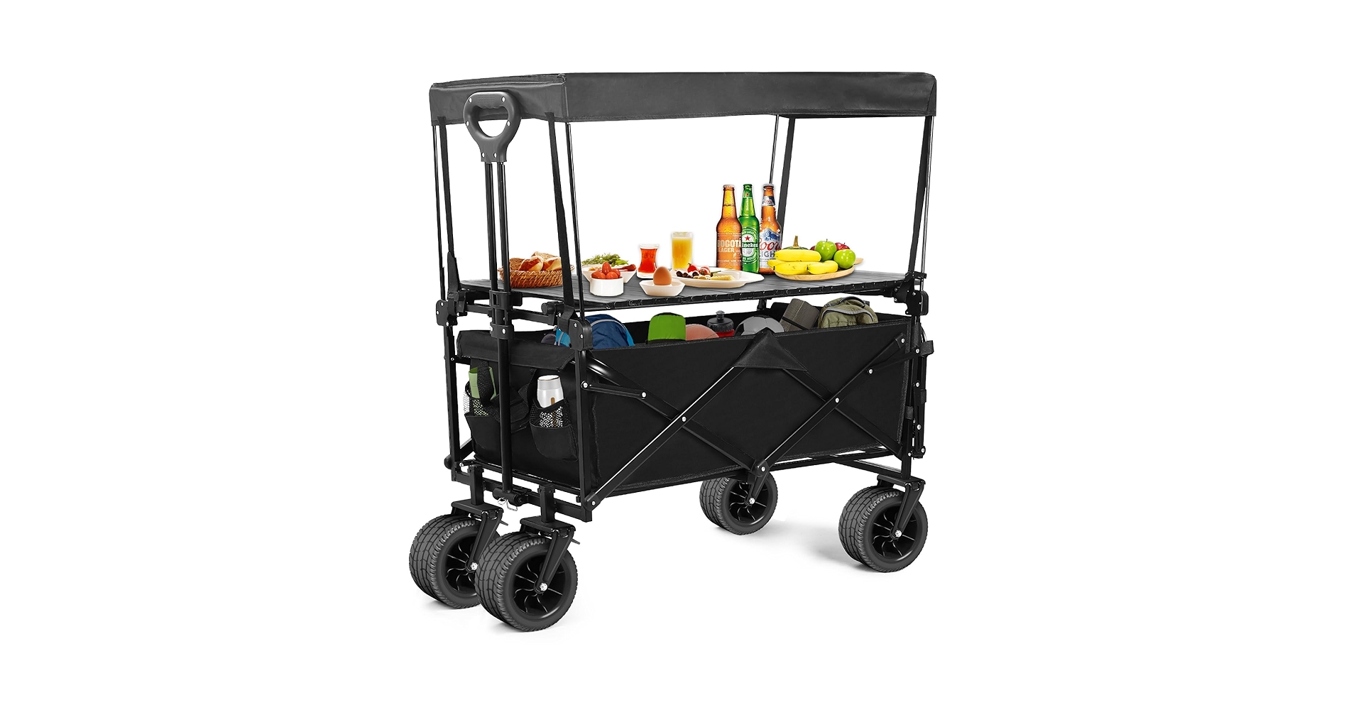 Amazon.com : SHINLEYPACK Collapsible Wagon with Table and