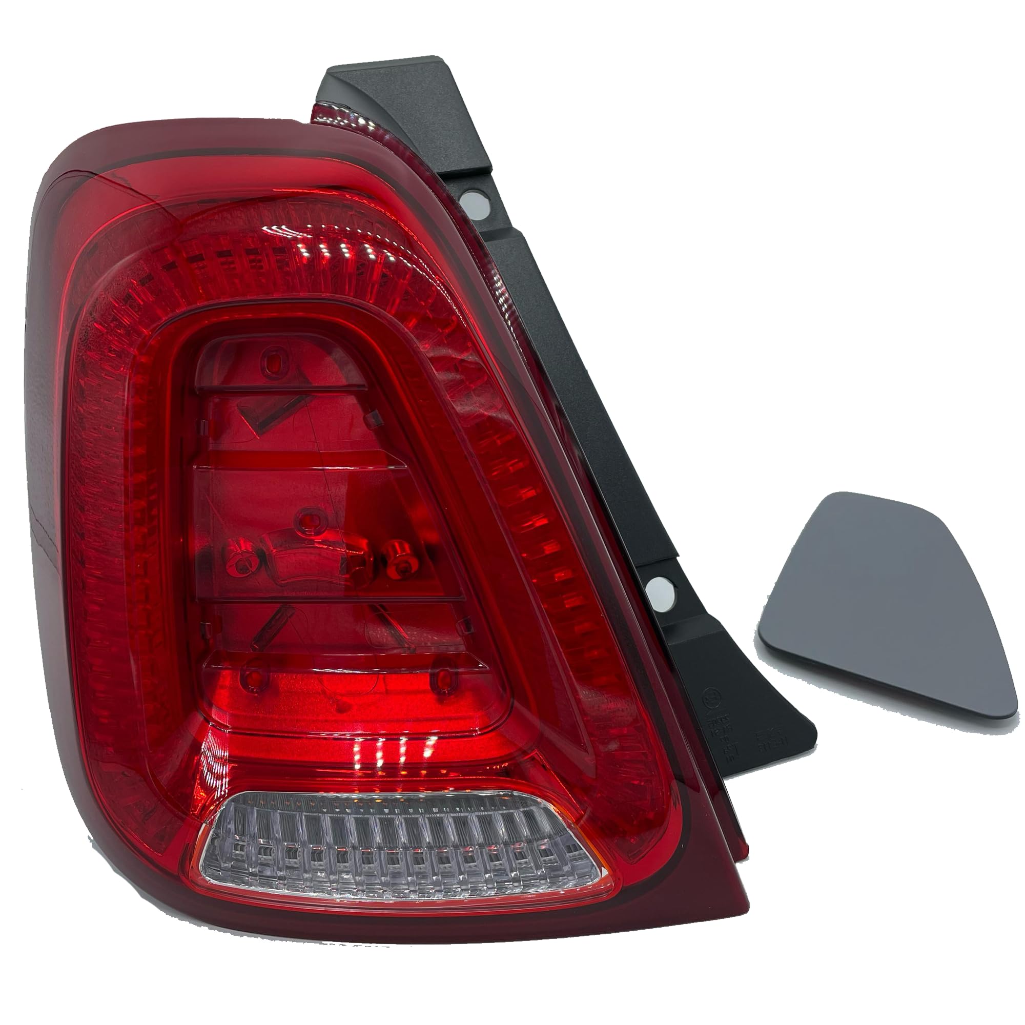 Polcar Fanale Posteriore Sinistro Per Fiat 500 2015-, Fiat 500 Abarth 595/695 2015- Hatchback, Senza Portalampada