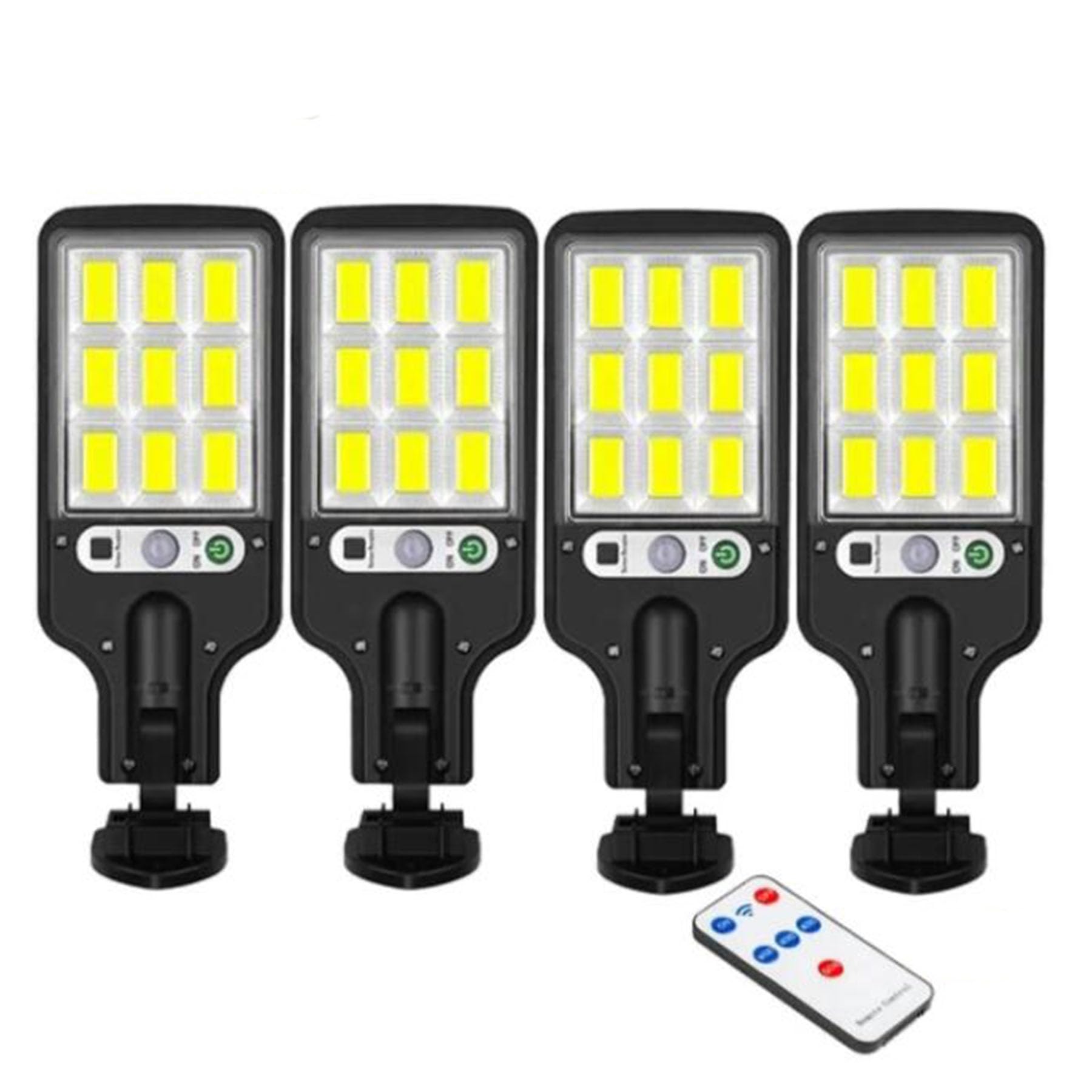 Projecteur solaire LED extérieur 3 modes avec détecteur de mouvement haute sensibilité