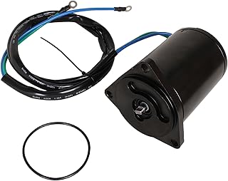 Outboard Engine 69J-43880-00 69J-43880-01 60V-43880-00 Tilt Trim Motor for Yamaha 200HP 225HP 250HP 300HP, 888645T1 888645T02 for Mercury, fit Arrowhead TRM0082, fit Sierra 18-6798 6263 / API PT616NM