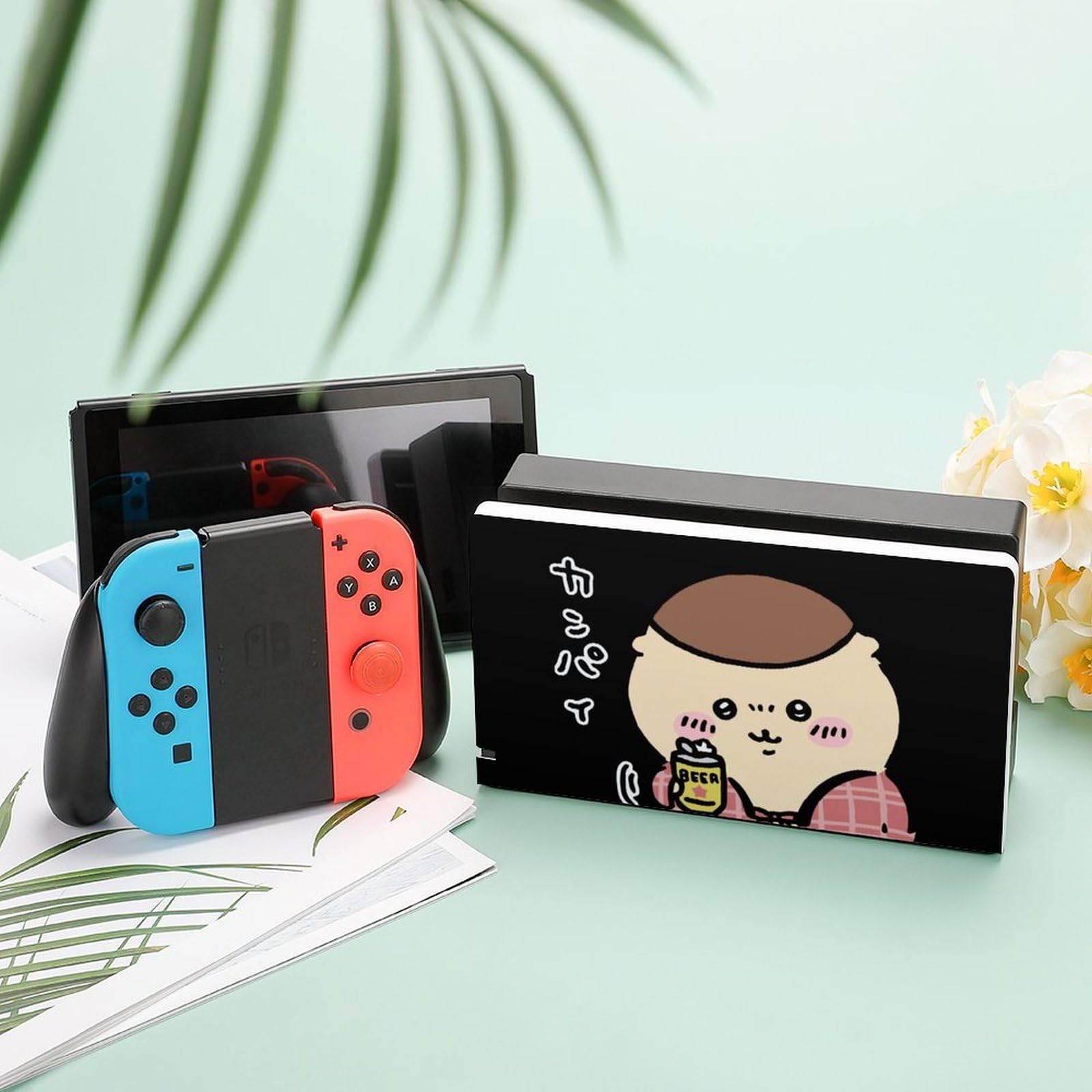 Amazon.co.jp: Switchベースカバー ちいかわ くりまんじゅう