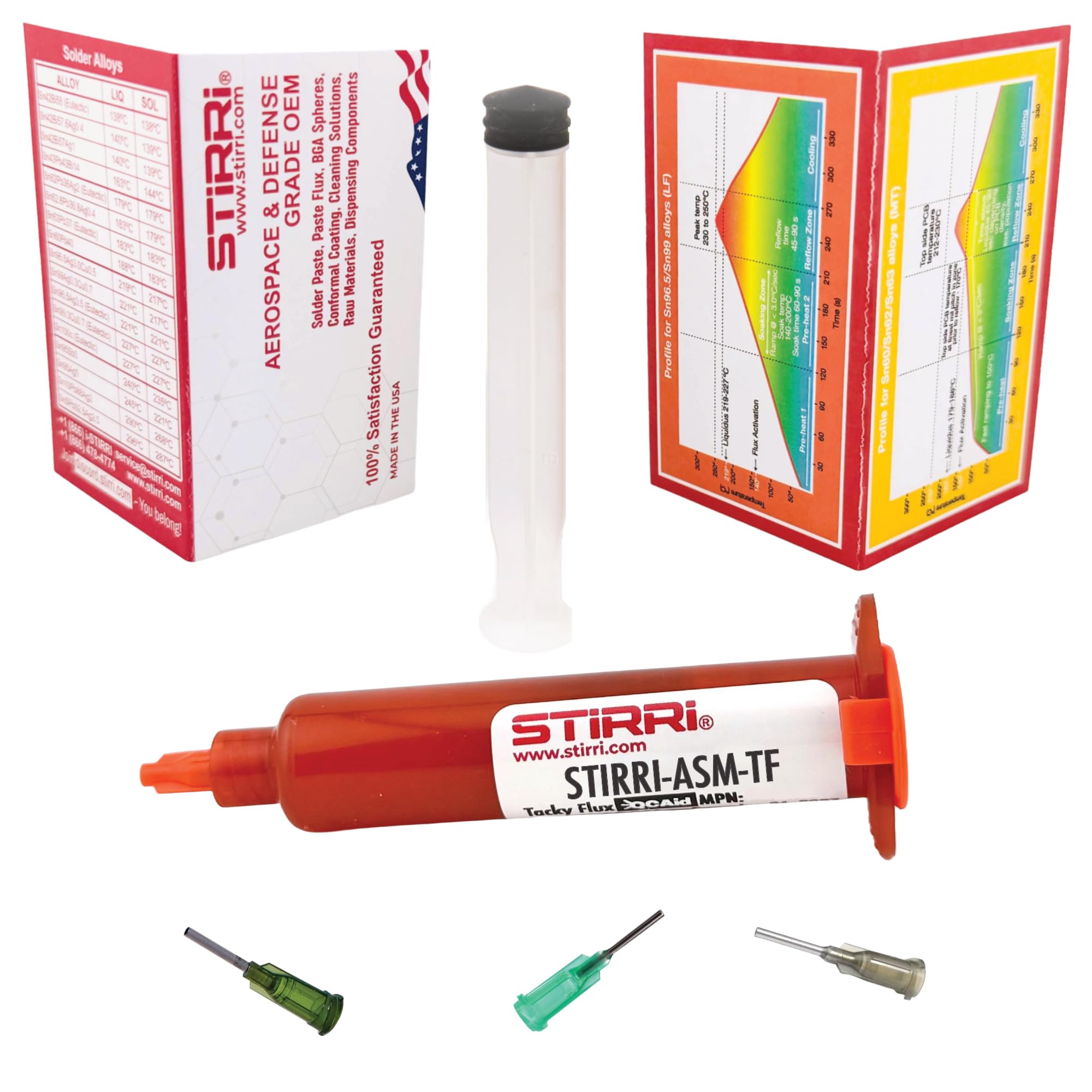 STIRRI-ASM-TF no-clean universal soldering tacky paste flux