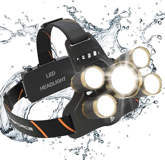 rok7 led headlamp