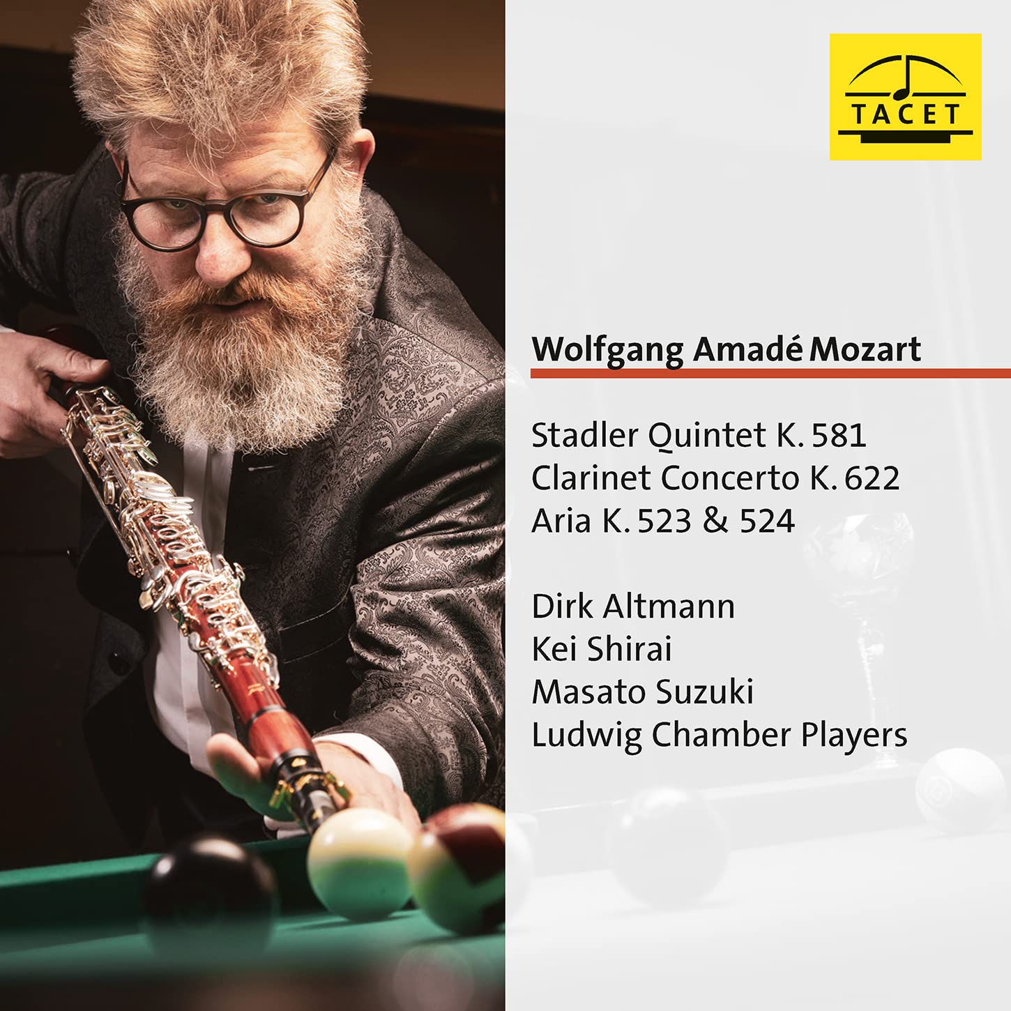 Wolfgang Amadeus Mozart: Stadler Quintet K. 581, Clarinet Concerto K.622