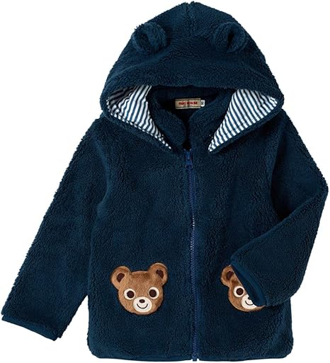 Amazon.co.jp: [ミキハウス] ボアフリースジャンパー 男の子 女の子 13
