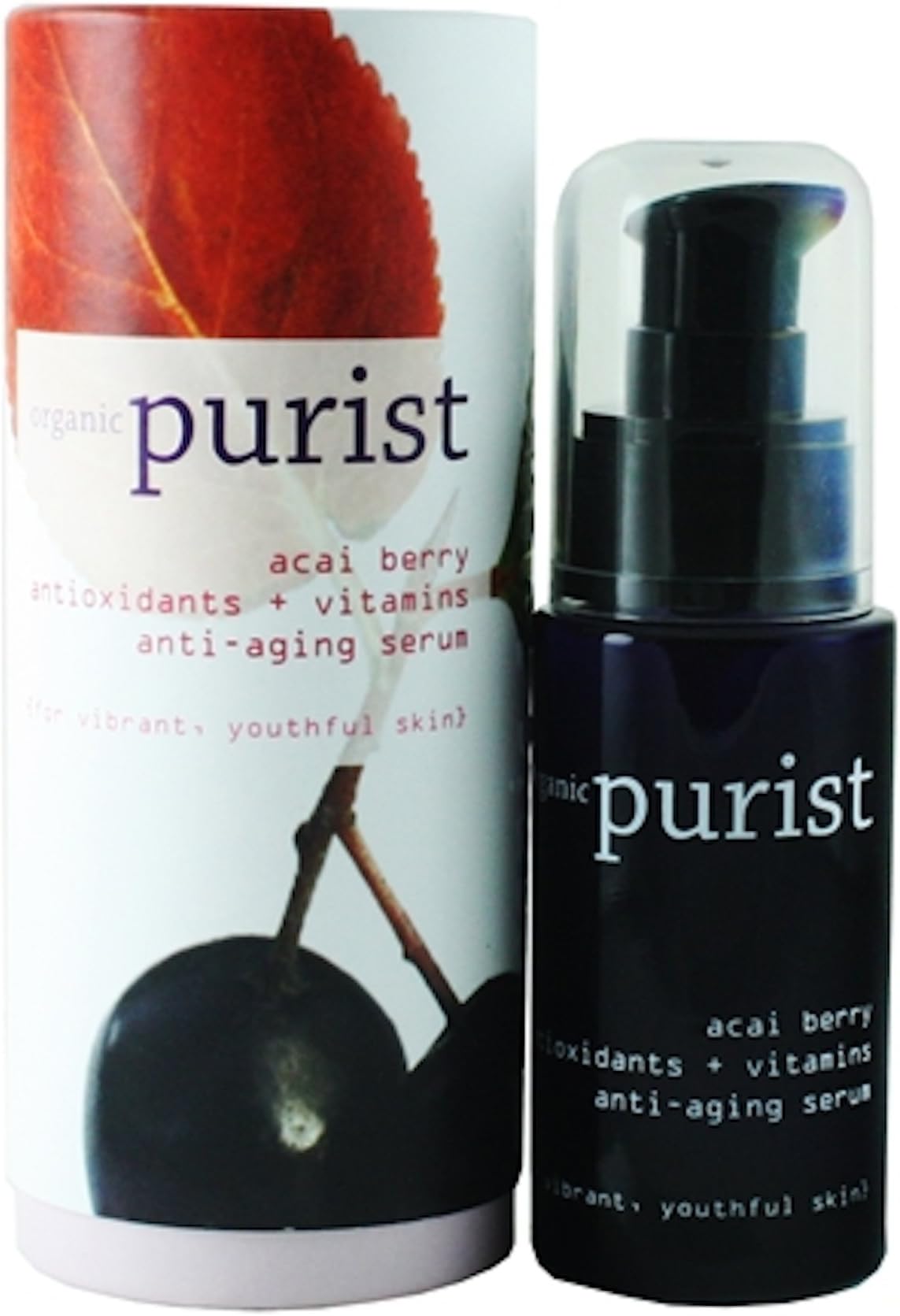 Purist Acai Berry Antioxidants + Vitamins Anti-Aging Serum: 1 fl. oz 30 ml