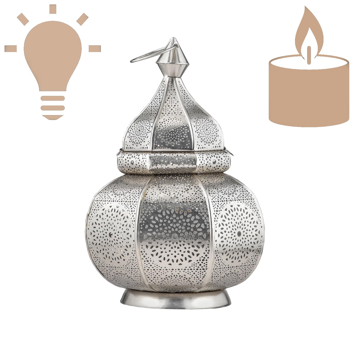 Lampade E Lanterne Arabe a Marrakesh, Marocco Immagine Stock - Immagine