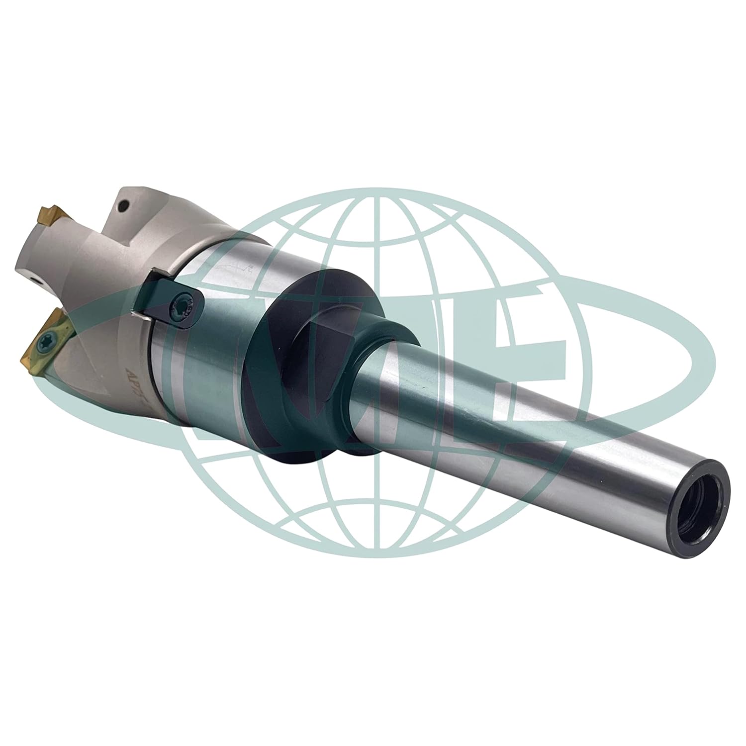 CME 2" 75° Indexable Face Mill w/ MT3 Arbor, APKT1604 Inserts Included, 4 Flutes