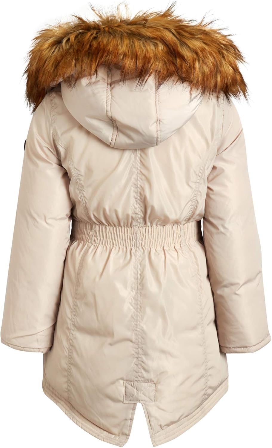 DKNY Girls' Winter Coat - Heavyweight Anorak Parka Jacket with Removable Faux-Fur Lined Hood: Clothing, Shoes & Jewelry