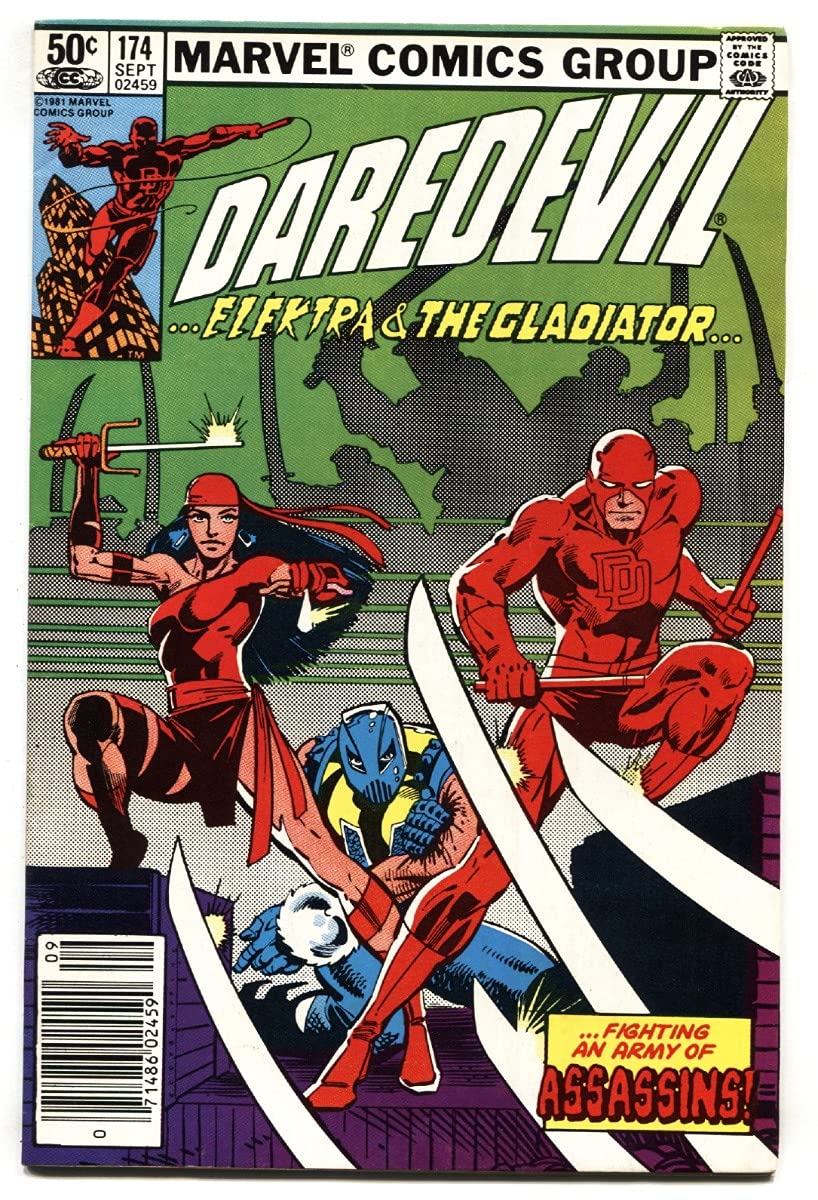 Amazon.com: Daredevil #174-comic book Marvel Elektra issue 1st