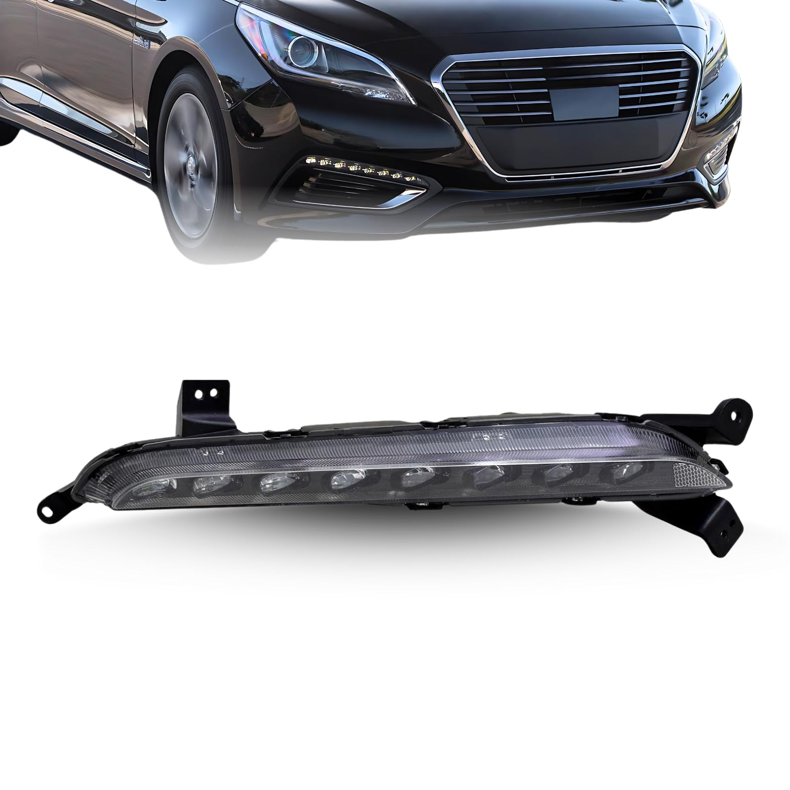 Amazon.com: Replacement for Sonata 2016-2017 Hybrid, LED DRL