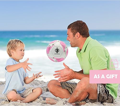 Miniatura 4 de Soccer Ball Size 345 with Pump & Needle, Sofu PU Soccer Ball Kit for Indoor Outdoor Practicing Training Playing Game Gift Teen Play