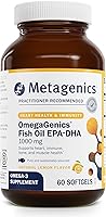 Vista 2 de Metagenics Essential Wellness Duo: OmegaGenics EPA-DHA 10000 y PhytoMulti sin hierro - Multivitamínico diario para la salud general