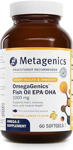 Miniatura 2 de Metagenics Essential Wellness Duo OmegaGenics EPA-DHA 10000 y PhytoMulti sin hierro - Multivitamínico diario para la salud general y el