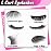Veleasha Fox Eye Lashes L Curl Fluffy False Eyelashes 5 Pairs Pack Bratz Cat Eye Lashes Wispy & Lightweight Fake Eyelashes for Doll Eyes Makeup (Foxy 04)