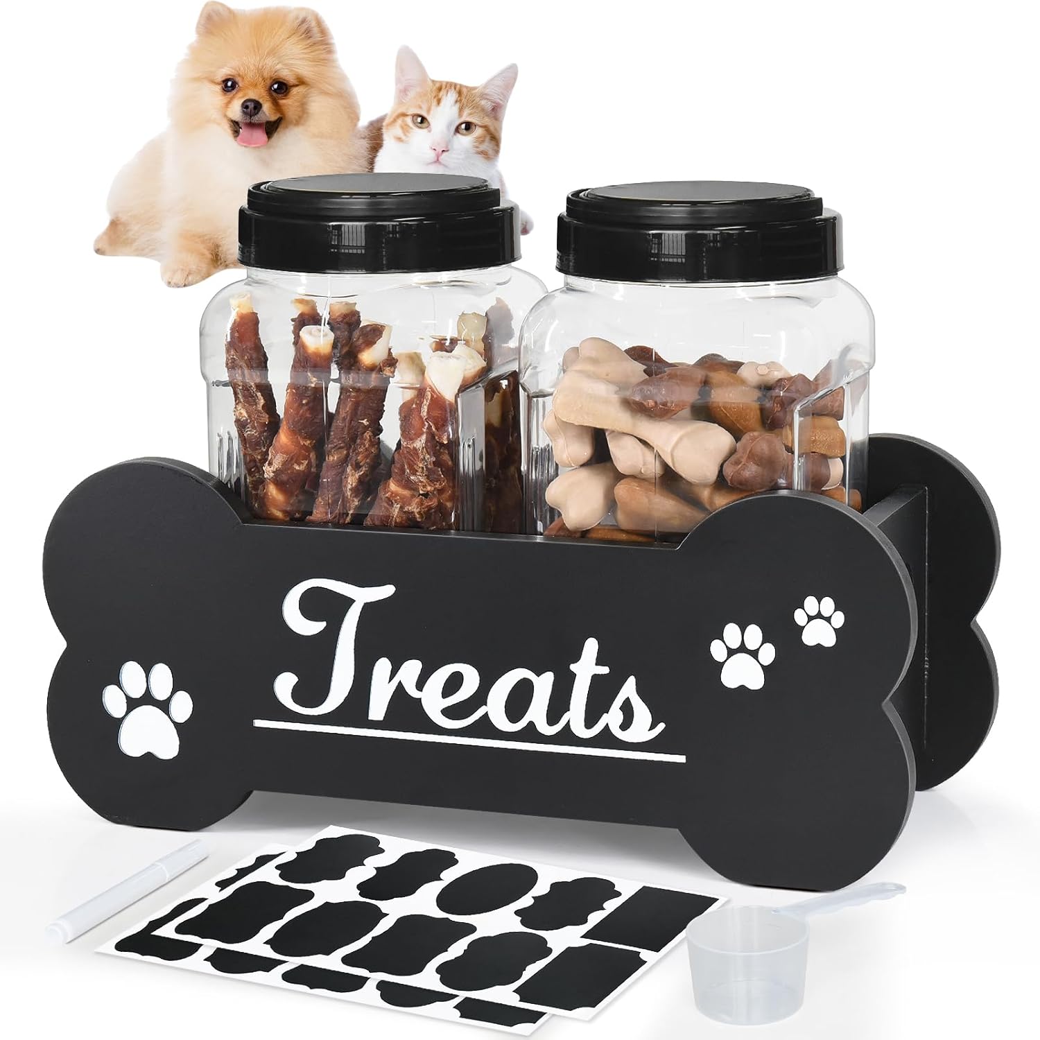 Treats Diy Dog Food Container Treat Holder MEMOORIAL Dog Treat