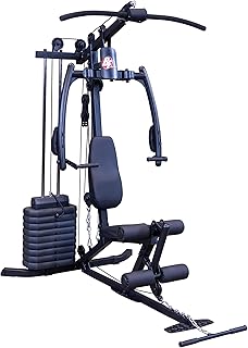 Body-Solid (BFMG20) Multi-Station Single Weight Stack, Commercial NAD Home Gym Machine for Arm & Leg Strength Training Exercise, Weightlifting and Bodybuilding Workout Station, Black