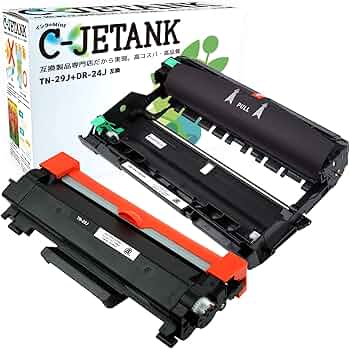 brother　TN-29J DR-24J トナーカートリッジとドラムのセット Amazon | C-JETANK トナーカートリッジ TN-29J / ドラムユニット DR