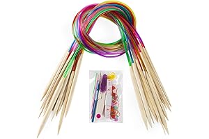 18 Pairs Circular Knitting Needle Sets