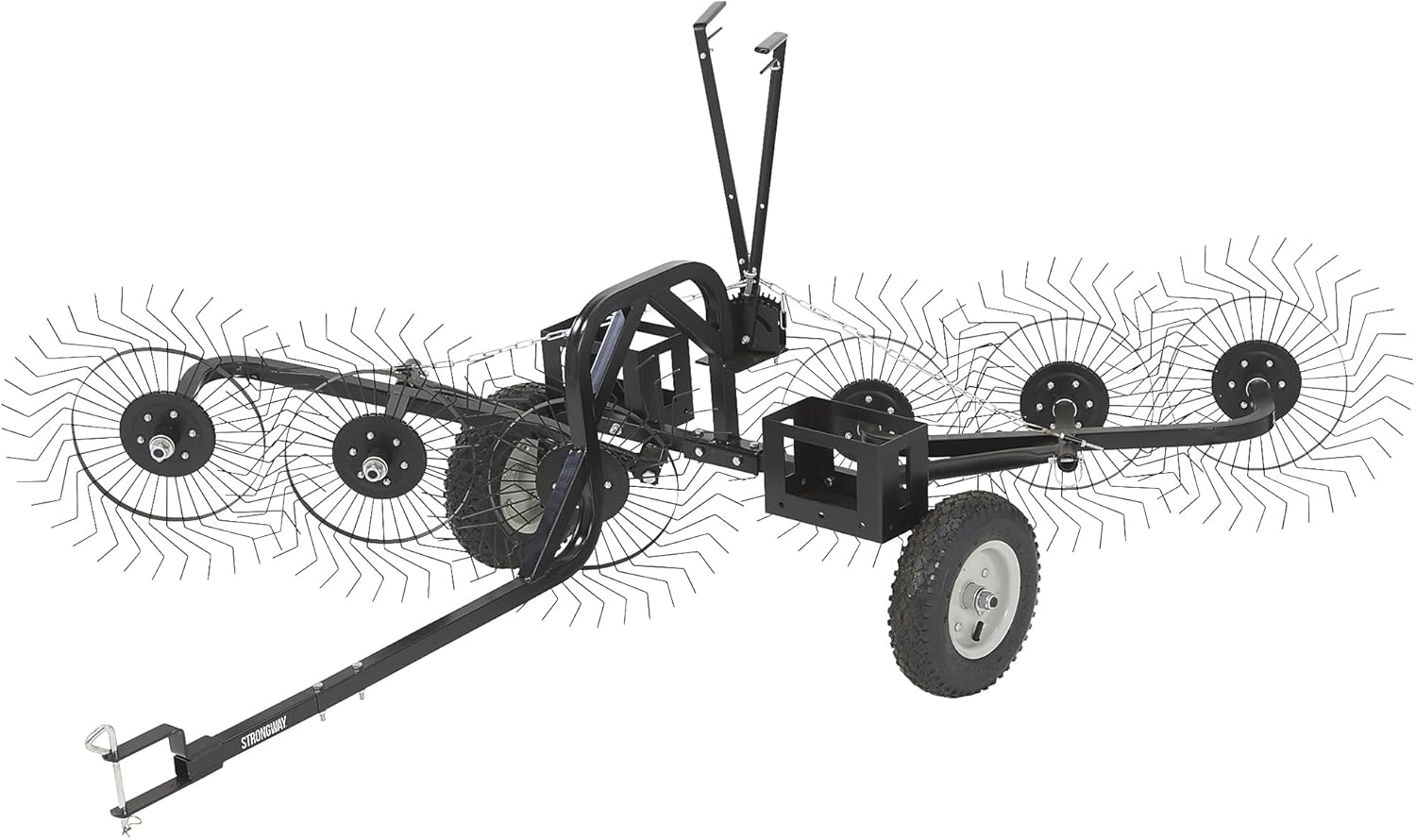 Strongway, 55in. Inline Acreage Rake, Operating Width 55 in, Model# ACR-600TSWL