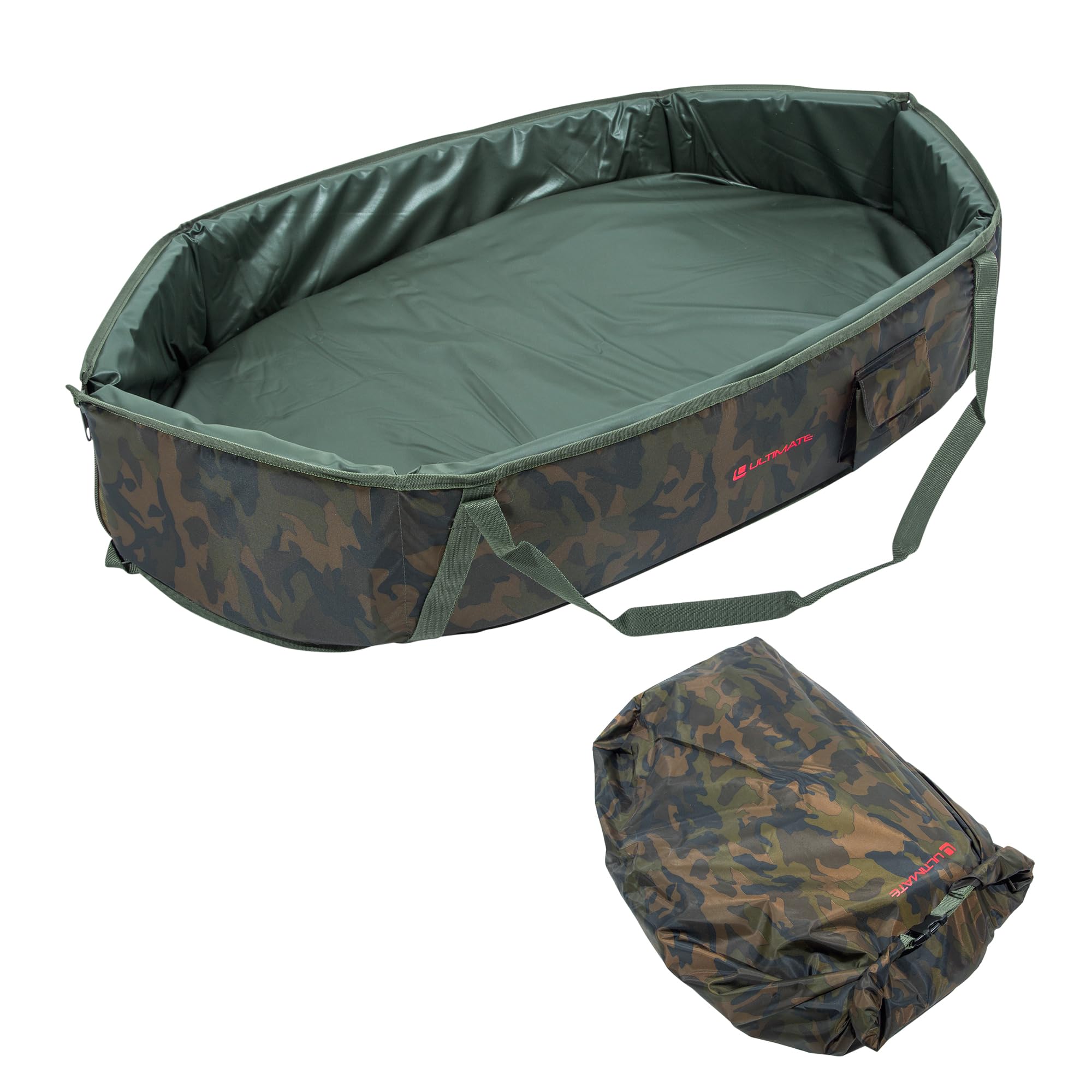 Ultimate Adventure Carp Cradle Camo - Sac De Conservation