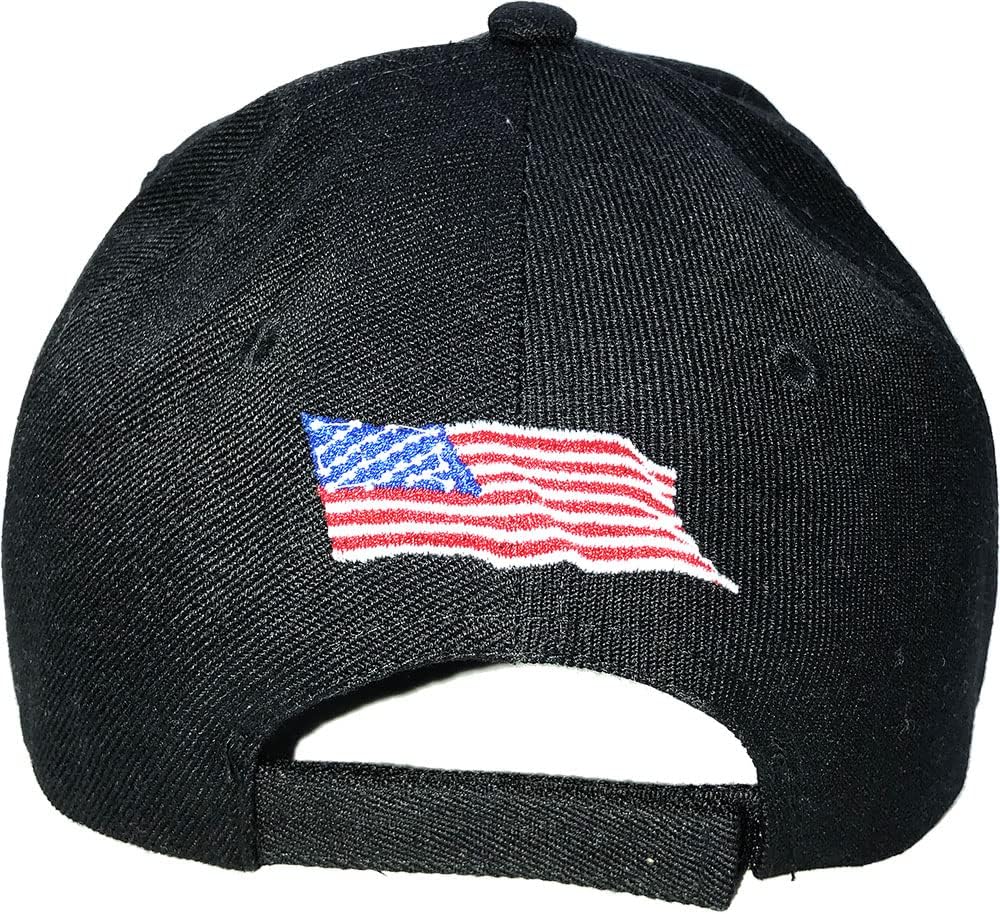 U.S. Army Navy Baseball Caps Hats | Licensed Military Apparel | Disabled Veteran | 3D Embroidered | Adjustable - Image 3