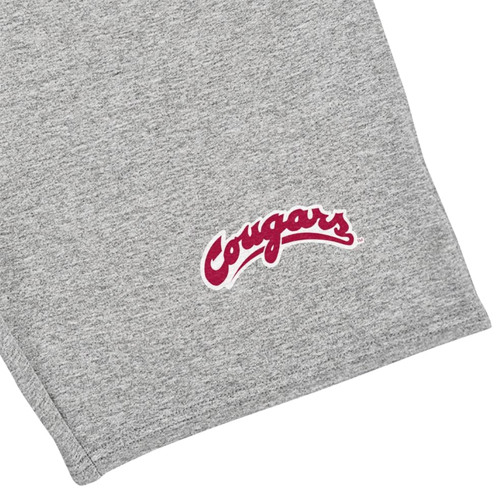 Official Collegiate Mens Apparel Sweat Shorts School Logo Athletic Heather Collection
