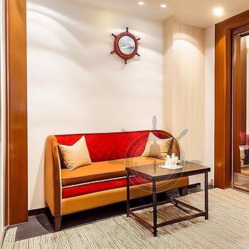 Amazon.com - Nagina International Nautical Wooden Ship Wheel