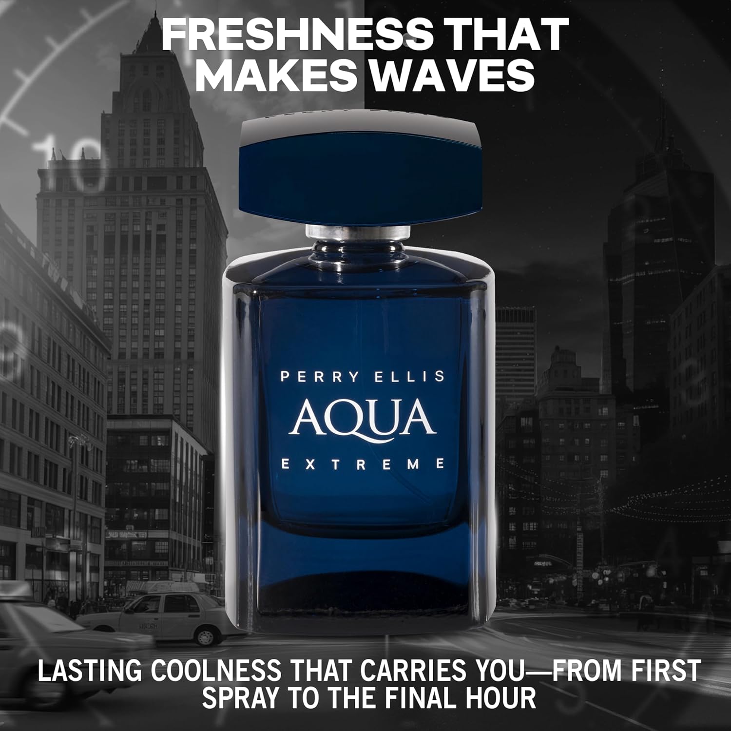 Perry Ellis Aqua Extreme Eau De Toilette Spray, 3.4 Ounce - Image 3