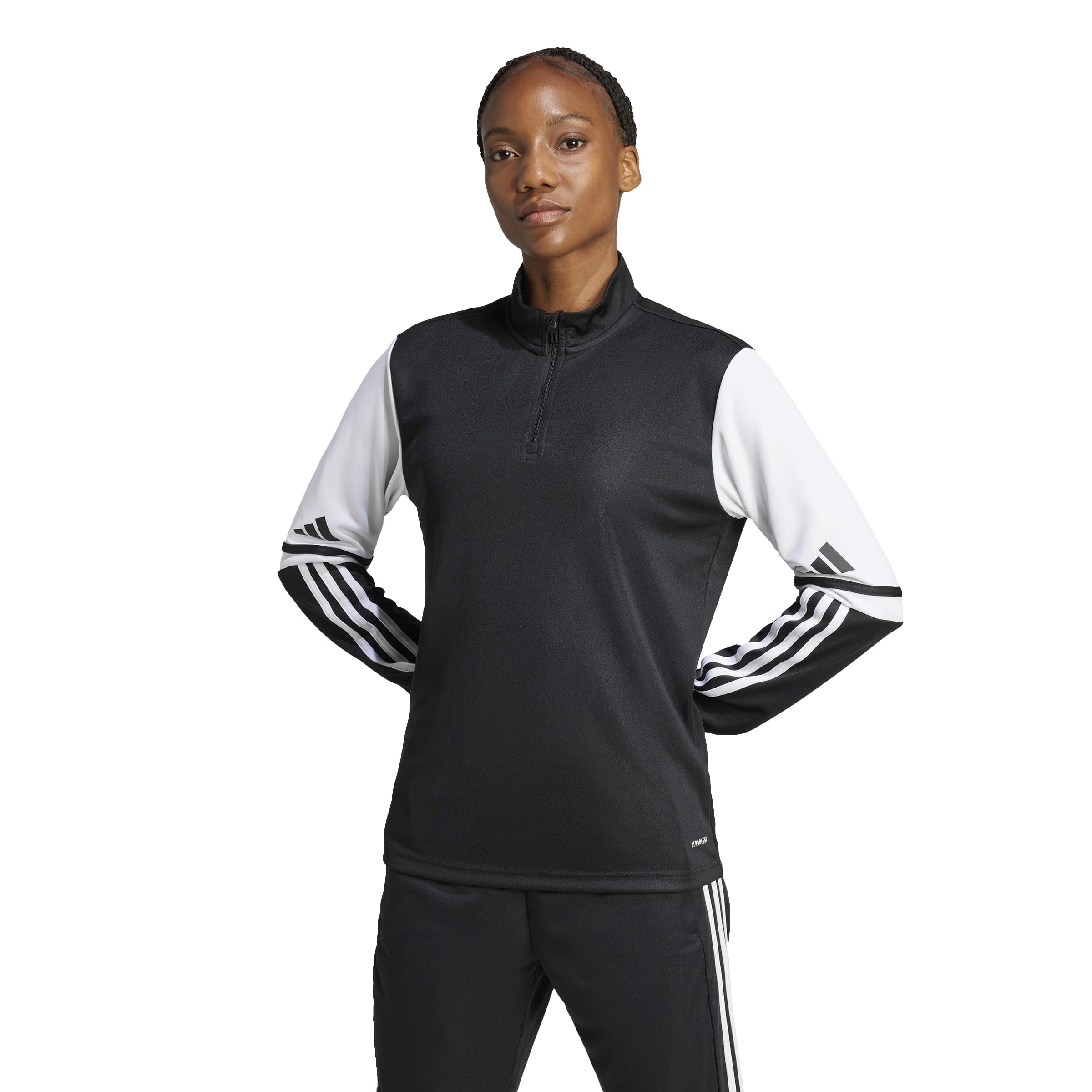 adidas Kobiety SQUADRA25 TRAINING TOP, black/white, L