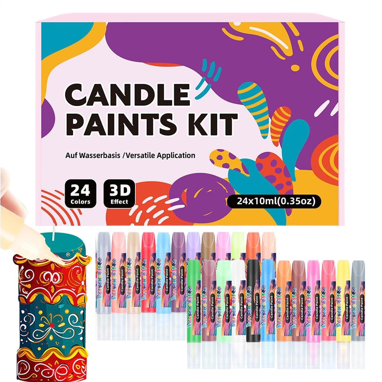 Stylos peinture pour bougies et textiles pour exprimer votre créativité sur vos cadeaux