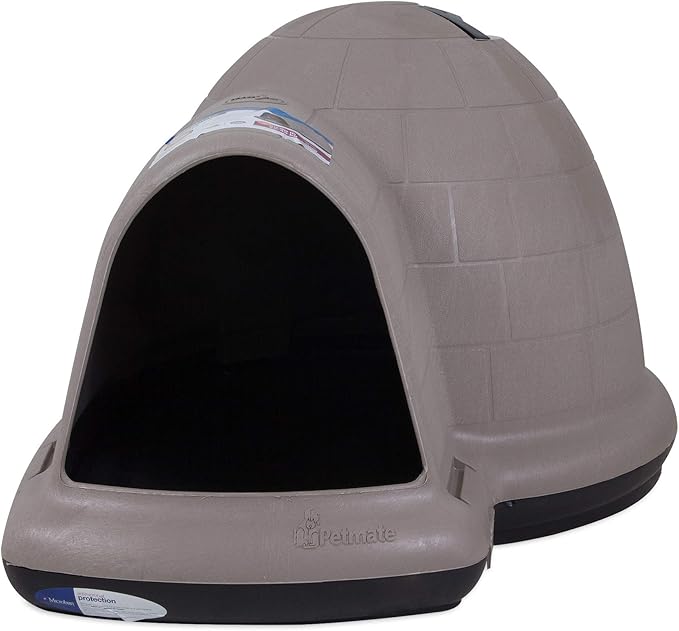 Petmate Indigo Dog House (Igloo Dog House, Made in USA with