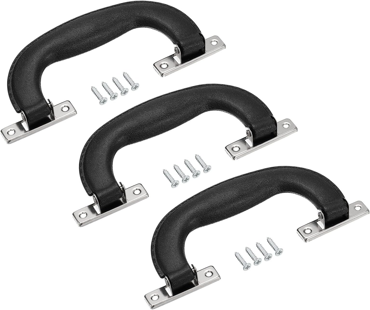 sourcing map Luggage Handle Pull Plastic 4.92Inch Length Luggage