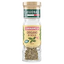Cannamela – Le Regionali BIO, Origano di Sicilia, Confezione da 7g. Ideale per pizza, insalate, pomodori, mozzarella, formaggi freschi