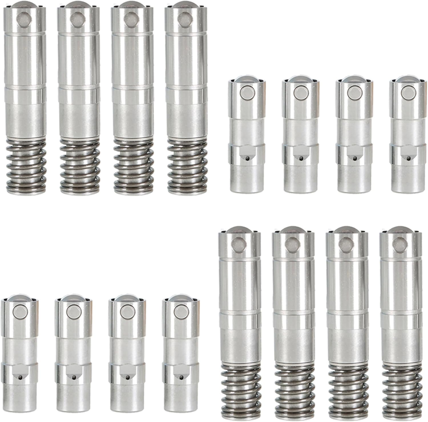 Set of 16 Valve Lifters Replacement for Chevy Tahoe 5.3L 2007-2012 Replacement for Savana 2500 4.8L 2009 12639516