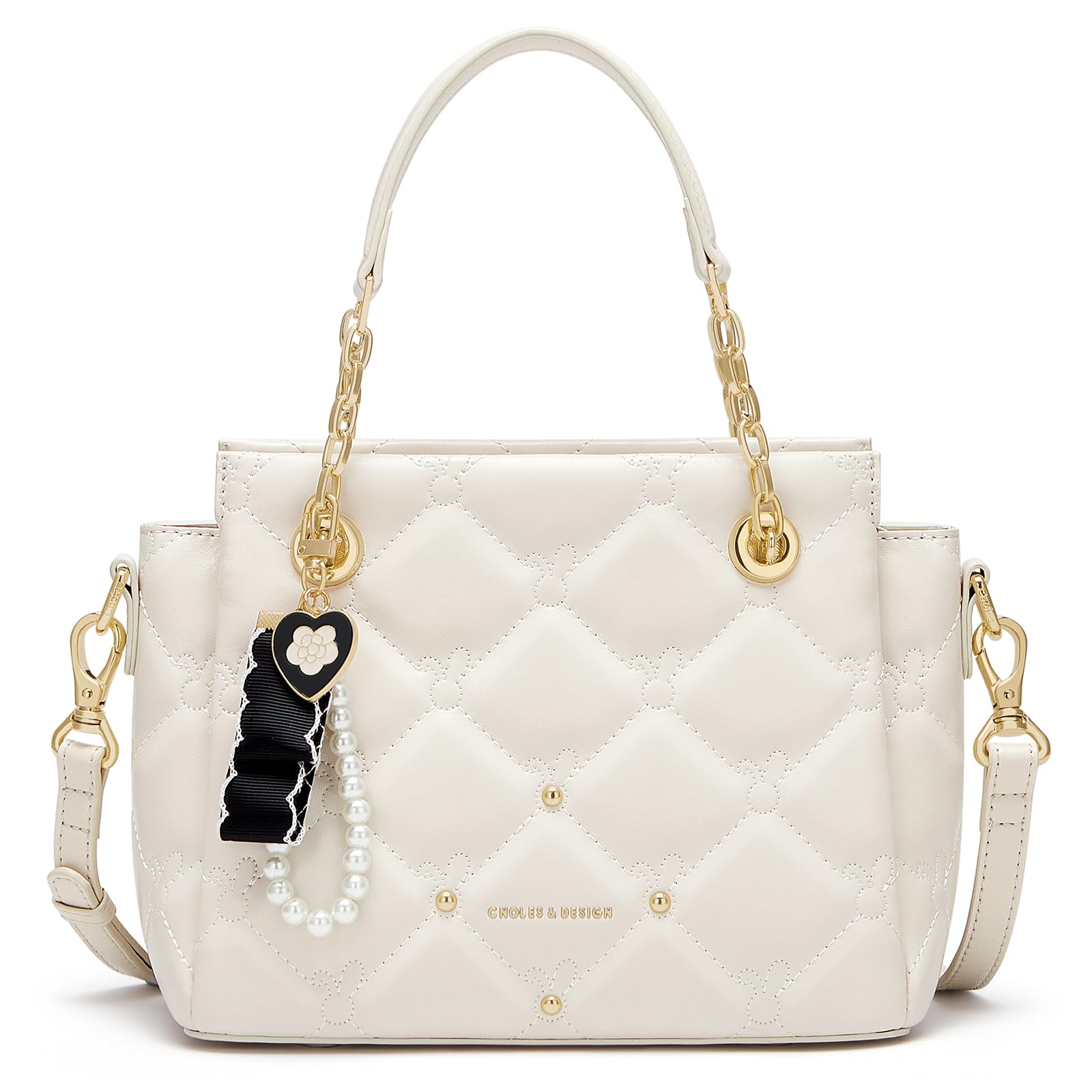 Cnoles Satchel Bag For Women Fashion Leather Handbags and Purses Shoulder Tote Crossbody Top Handle Bags