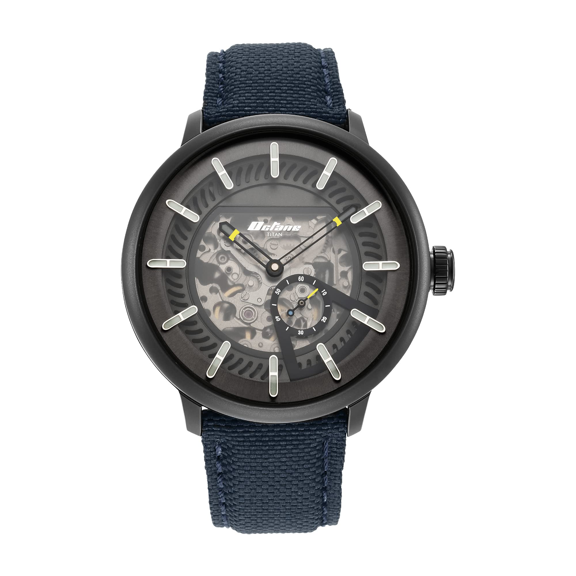 Titan Men Nylon Octane-Aerobatics Collection Analog Black Dial Watch-1858Nl01, Band Color-Blue (B09SB1PS71) Amazon Price History, Amazon Price Tracker