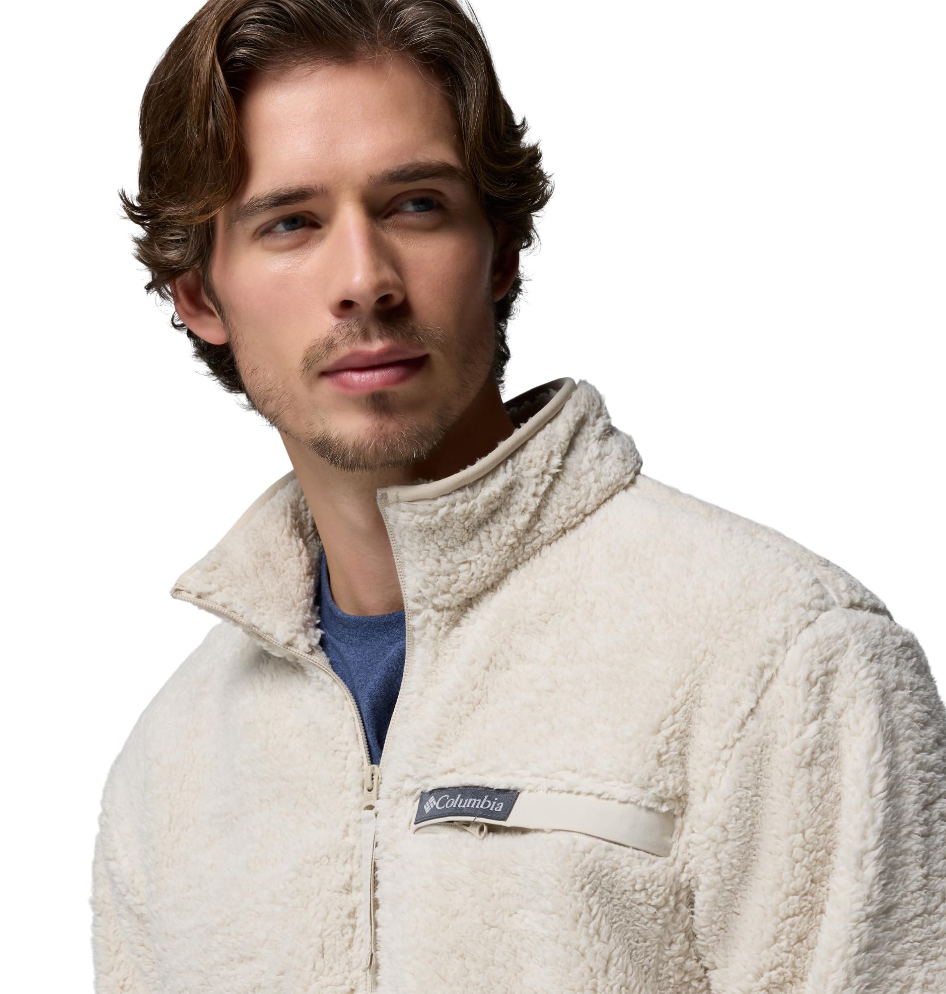 Columbia Kurtka polarowa z zamkiem błyskawicznym Mężczyźni Rugged Ridge High Pile Full Zip