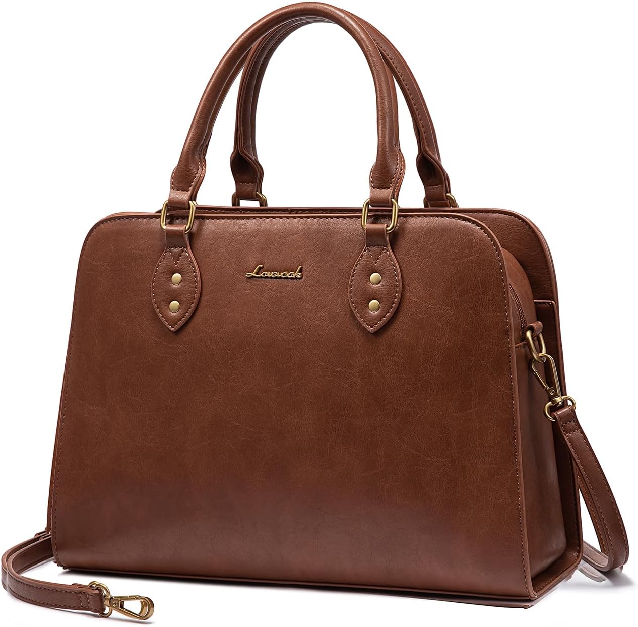 LOVEVOOK Purses and Handbags for Women, Vintage Leather Top Handle Shoulder Bag Satchel Tote Crossbody Purse for Ladies LOVEVOOK Purses and Handbags for Women, Vintage Leather Top Handle Shoulder Bag Satchel Tote Crossbody Purse for Ladies