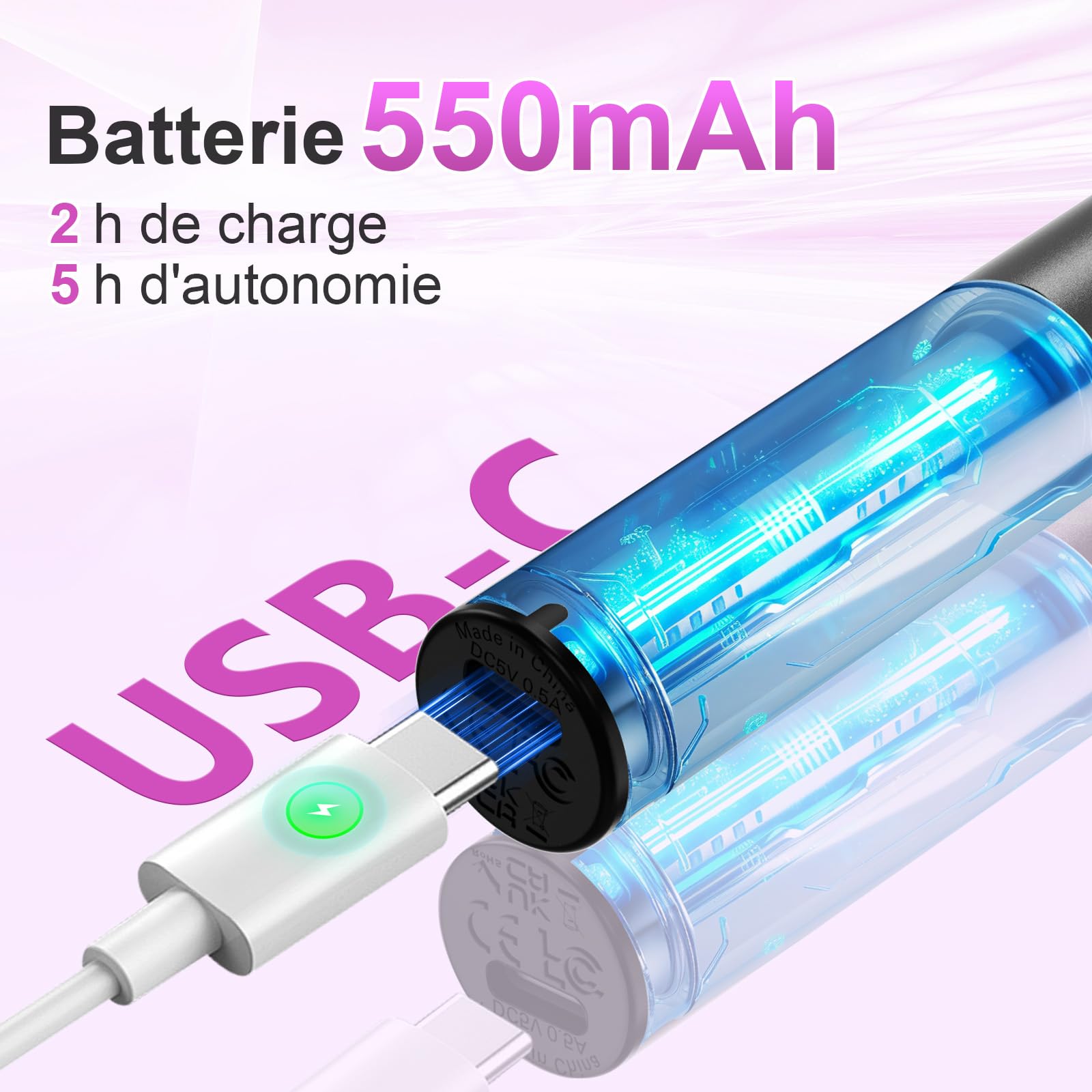 POFIBO Ponceuse pour Ongles Professionnel - 12 en 1 Lime a Ongle Electrique 35000RPM avec LCD écran Numérique, sans fil, 5 vitesses réglables - Kit de Manucure Pédicure Rechargeable Vitesse