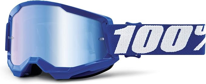 100% Strata 2 Sand Motocross & Mountain Bike Goggles - MX and MTB Racing Protective Eyewear