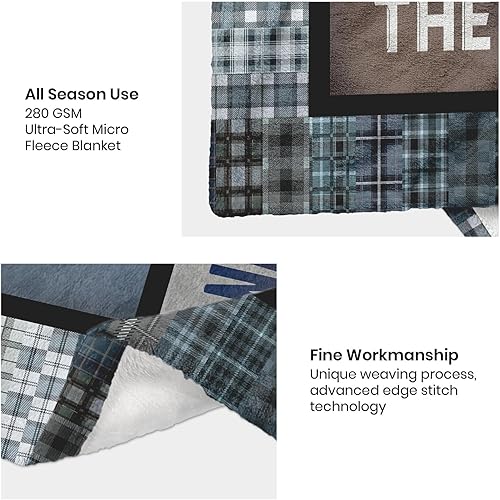 Miniatura 7 de Regalos para papá, regalos para papá, regalos de cumpleaños, manta de papá de 60 x 50 pulgadas, regalos para papá de nietos, regalos para el mejor