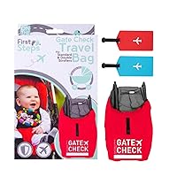 Zerodis Baby Stroller Travel Bag Cover Infant Kids Portable Large Pram Pushchair Storage Bag For Airplane Gate Check(Type 2