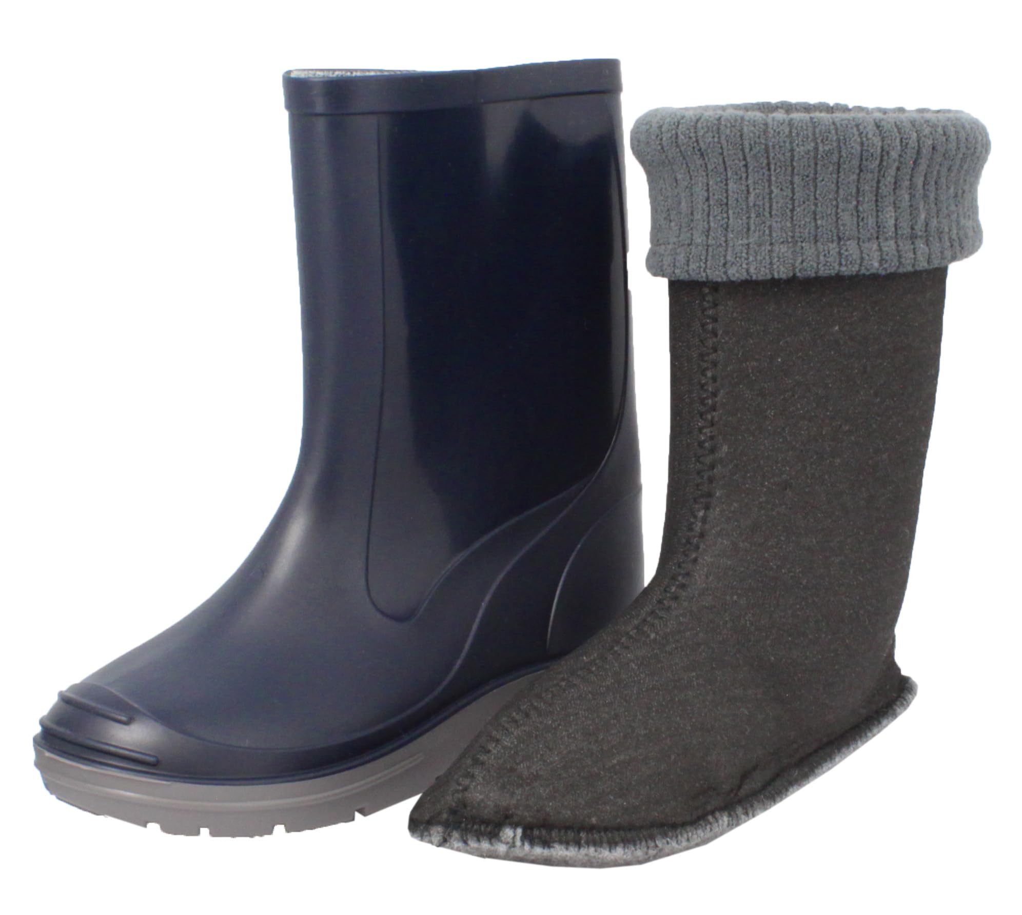Beck Basic 860 Stivali da Pioggia con Fodera RimovibileUnisex - Bambini e ragazzi
