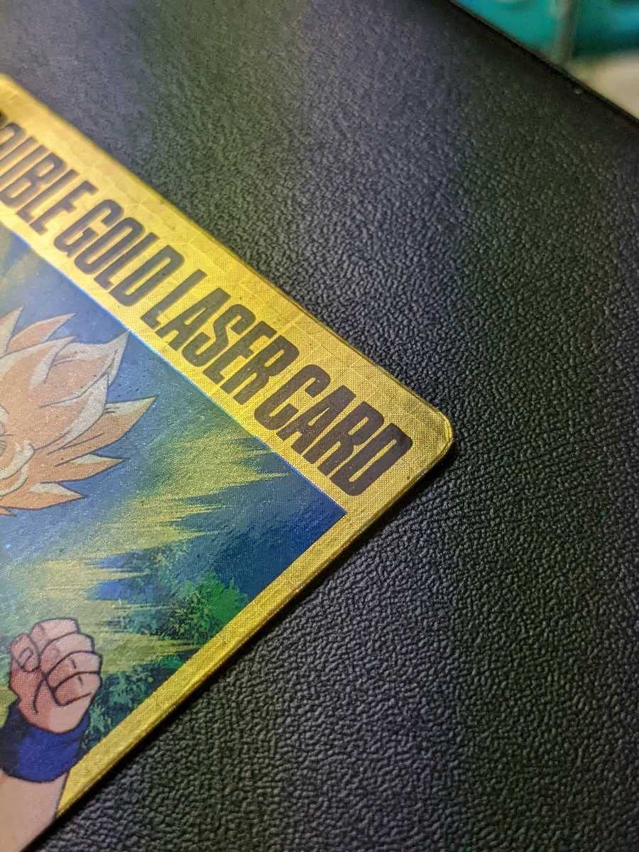 ドラゴンボール ダブルゴールドレーザーカード Yahoo!オークション -「ドラゴンボール カード レーザー