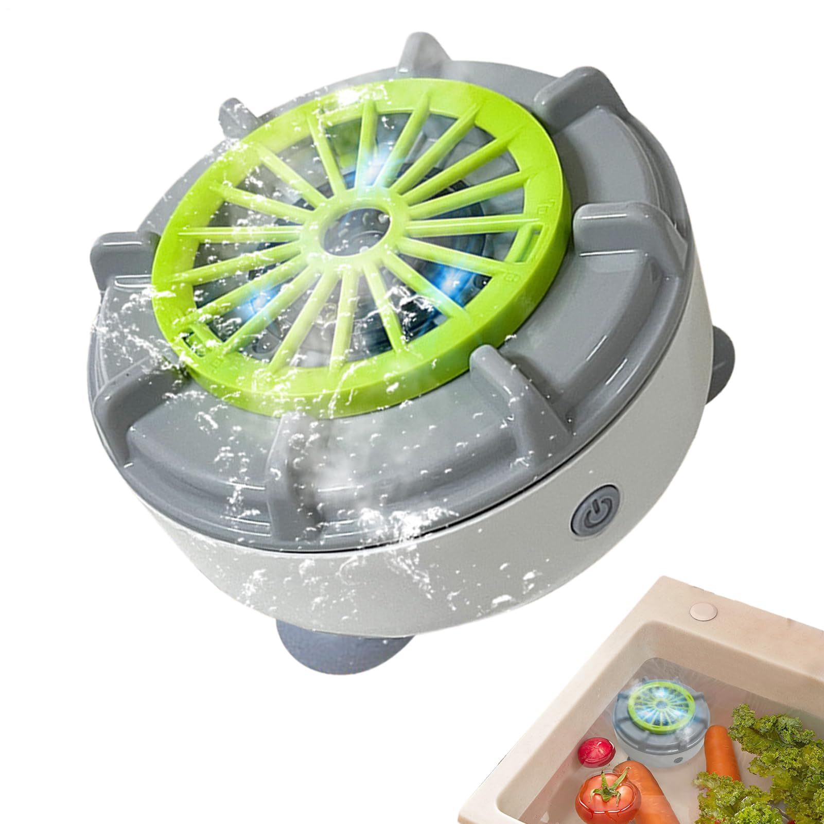 Lave fruits portable avec nettoyant alimentaire automatique électrique