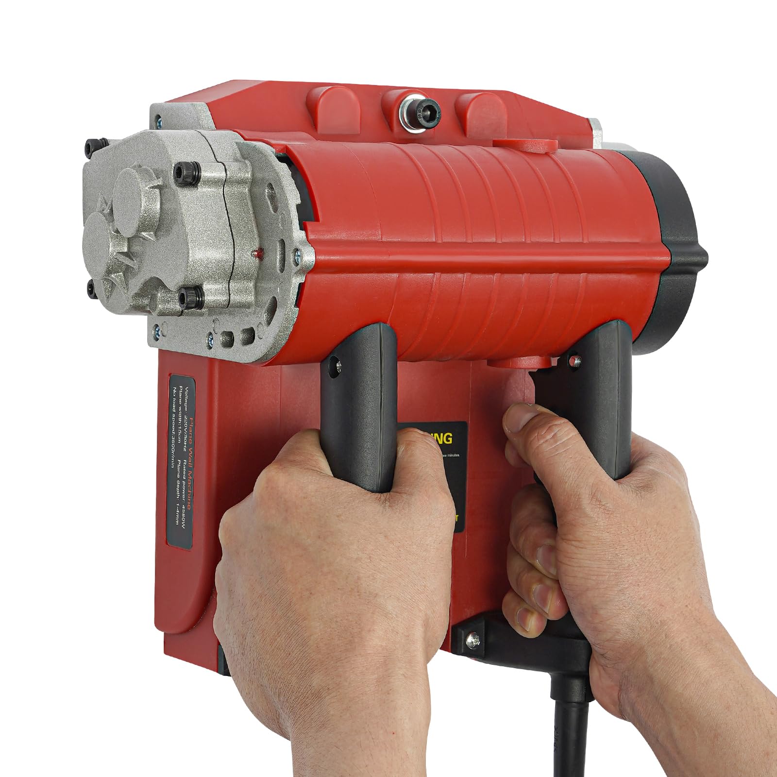 Cepilladora de pared eléctrica, pala de hormigón, máquina de pared eléctrica para paredes, techos, suelos interiores y exteriores